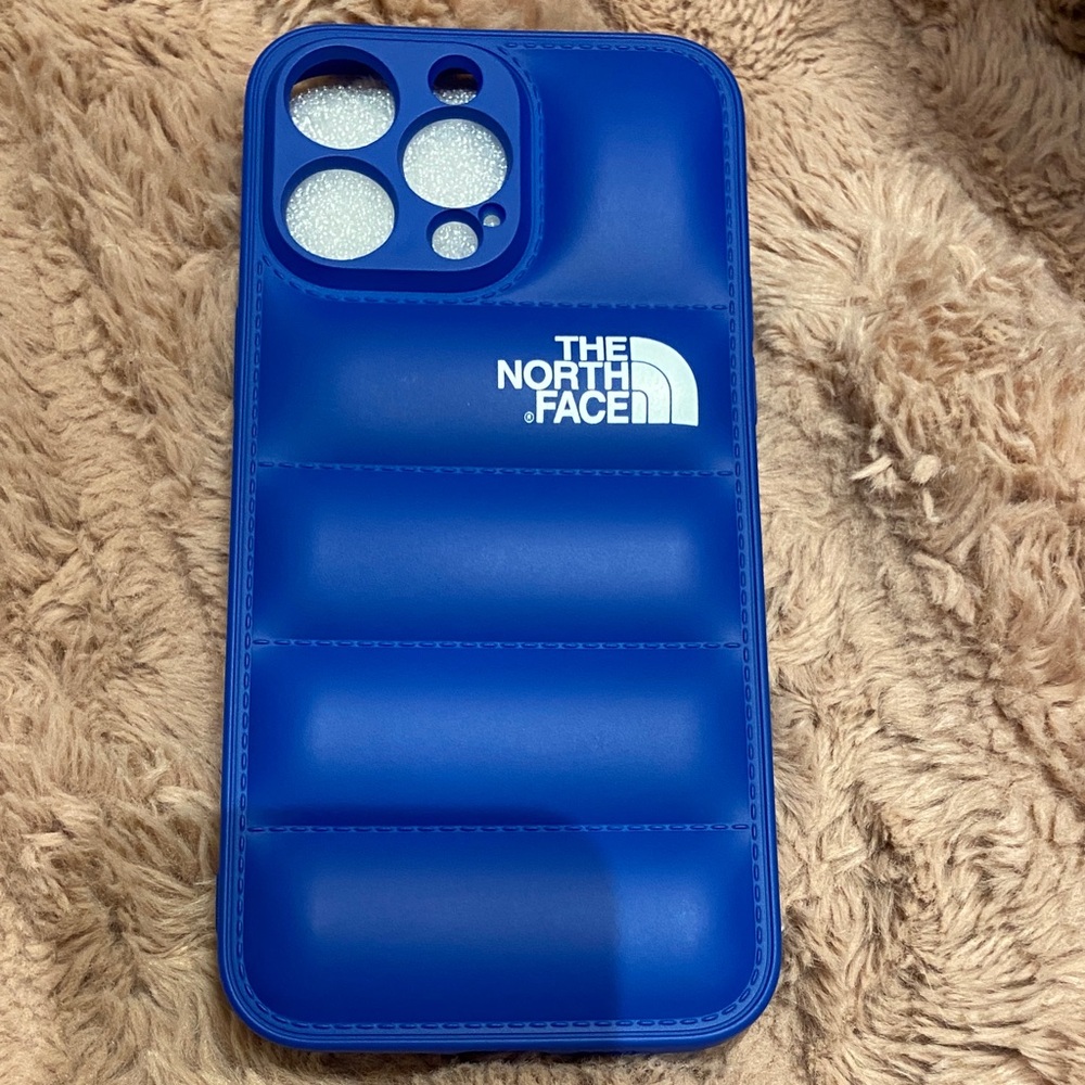 The North Face Vibrant Blue Phone Case iPhone 14 Pro Max